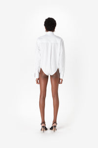 Poplin shirt - White