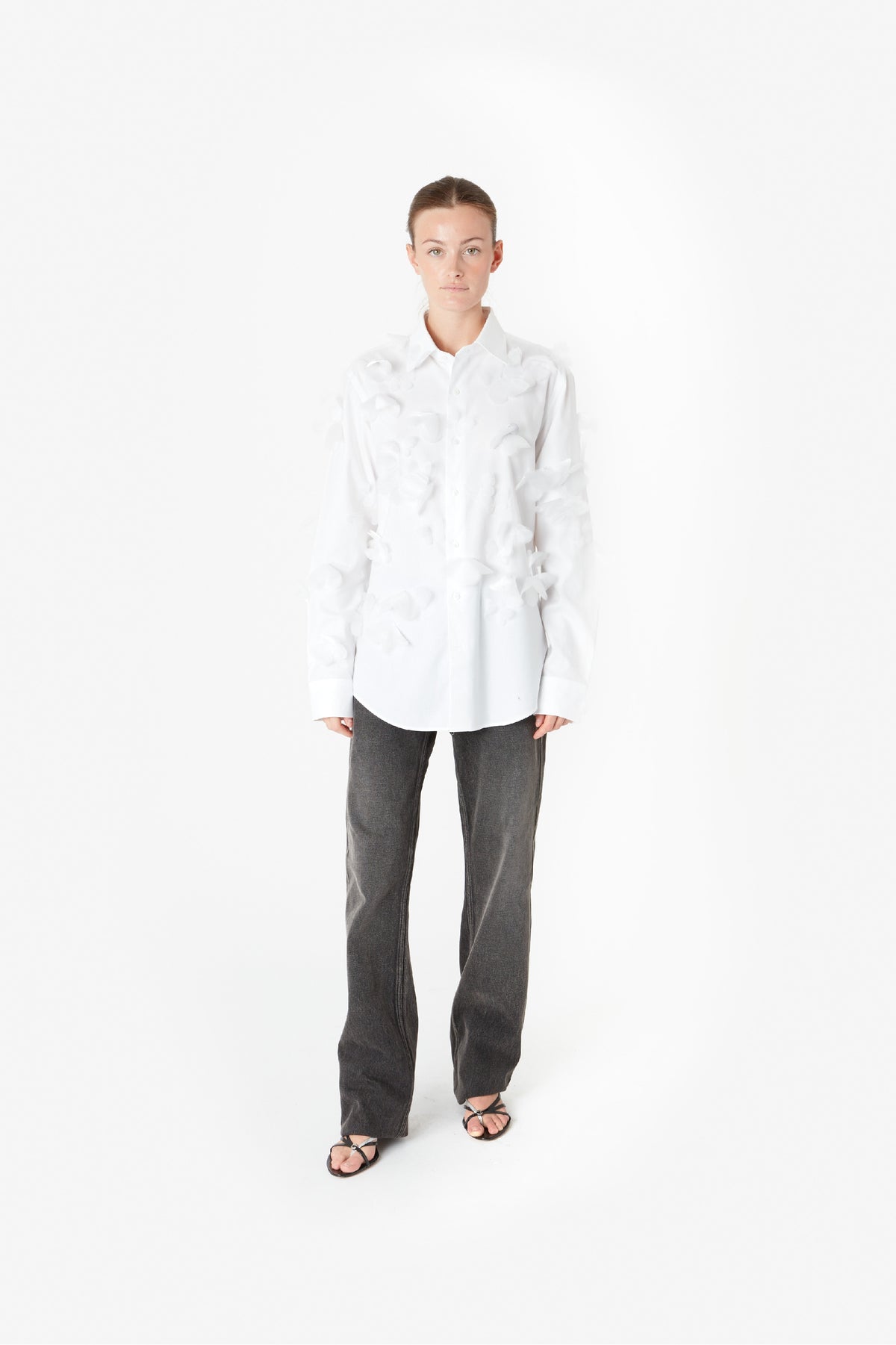 ORGANZA BUTTERFLY SHIRT