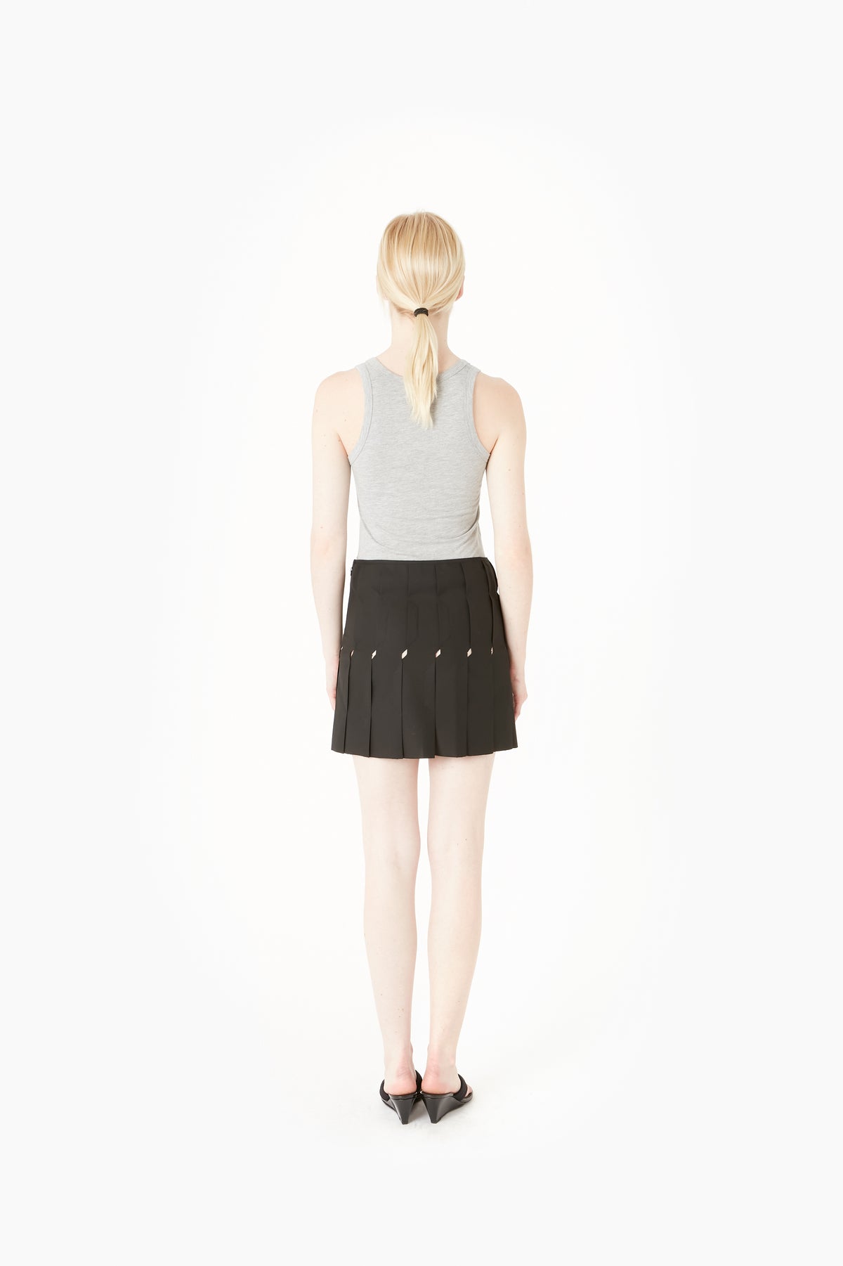 TECHNICAL TAILORED ORIGAMI SKIRT