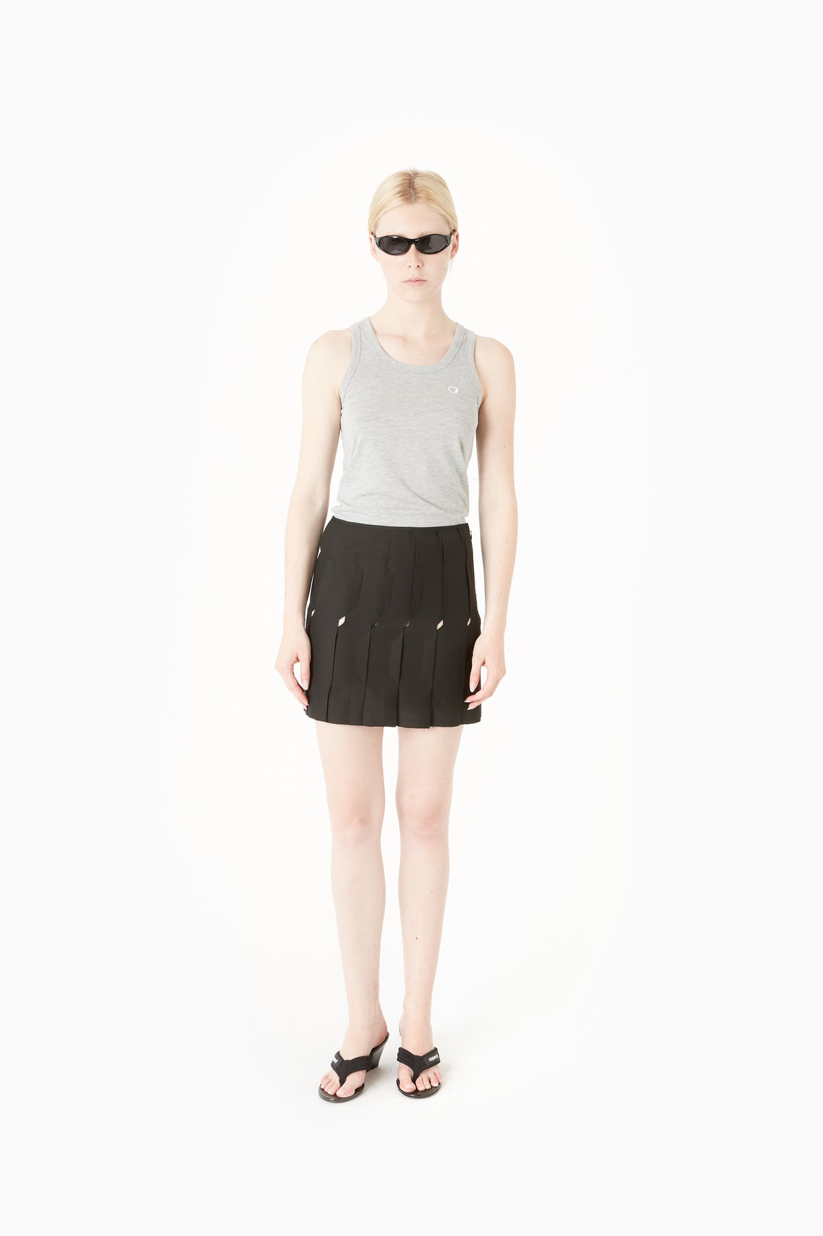 TECHNICAL TAILORED ORIGAMI SKIRT