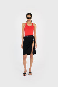 SUSPENDED SKIRT