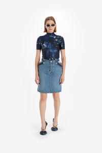 OPEN HIP SKIRT