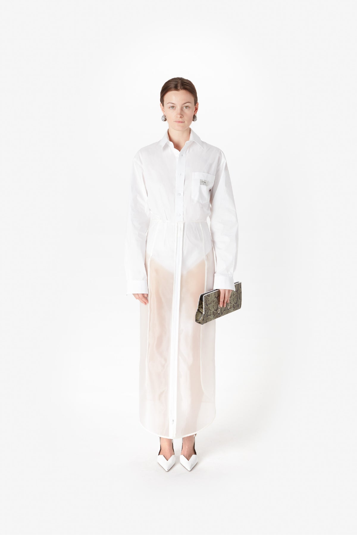 ORGANZA LONG SKIRT