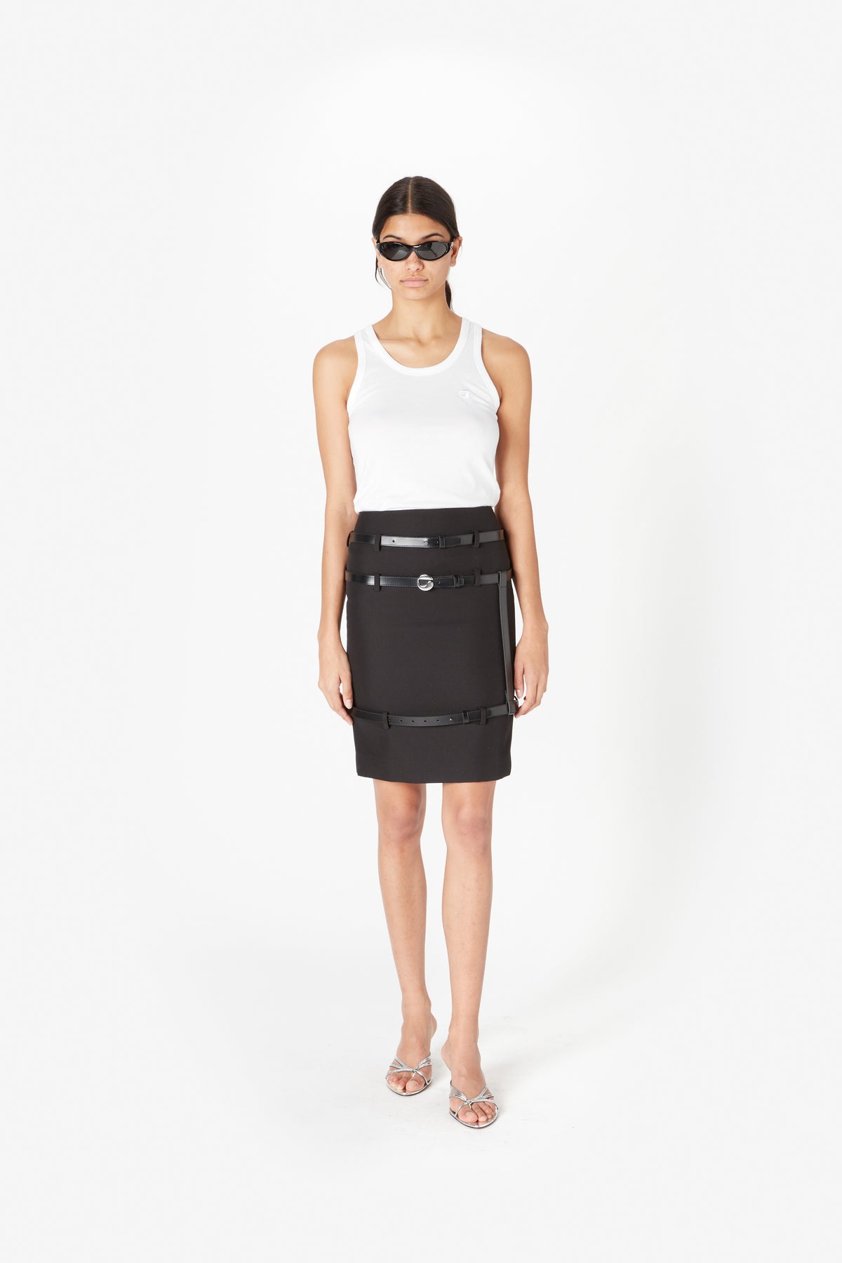 MULTI BELT SKIRT