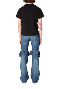 Boxy logo T-shirt - Black