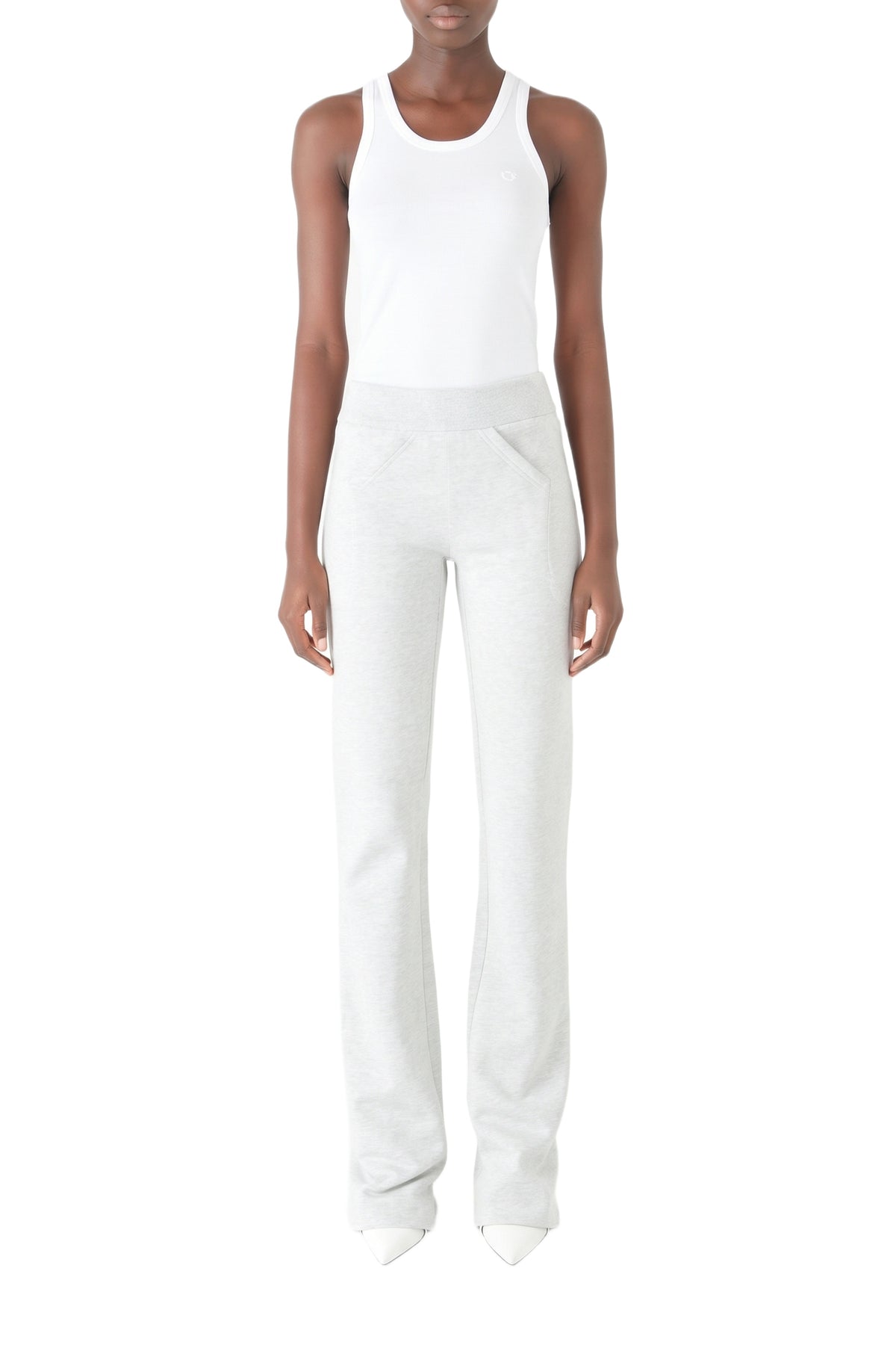 Low-rise jogging trousers - Grey