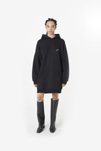 HORN HOODED DRESS