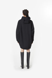 HORN HOODED DRESS