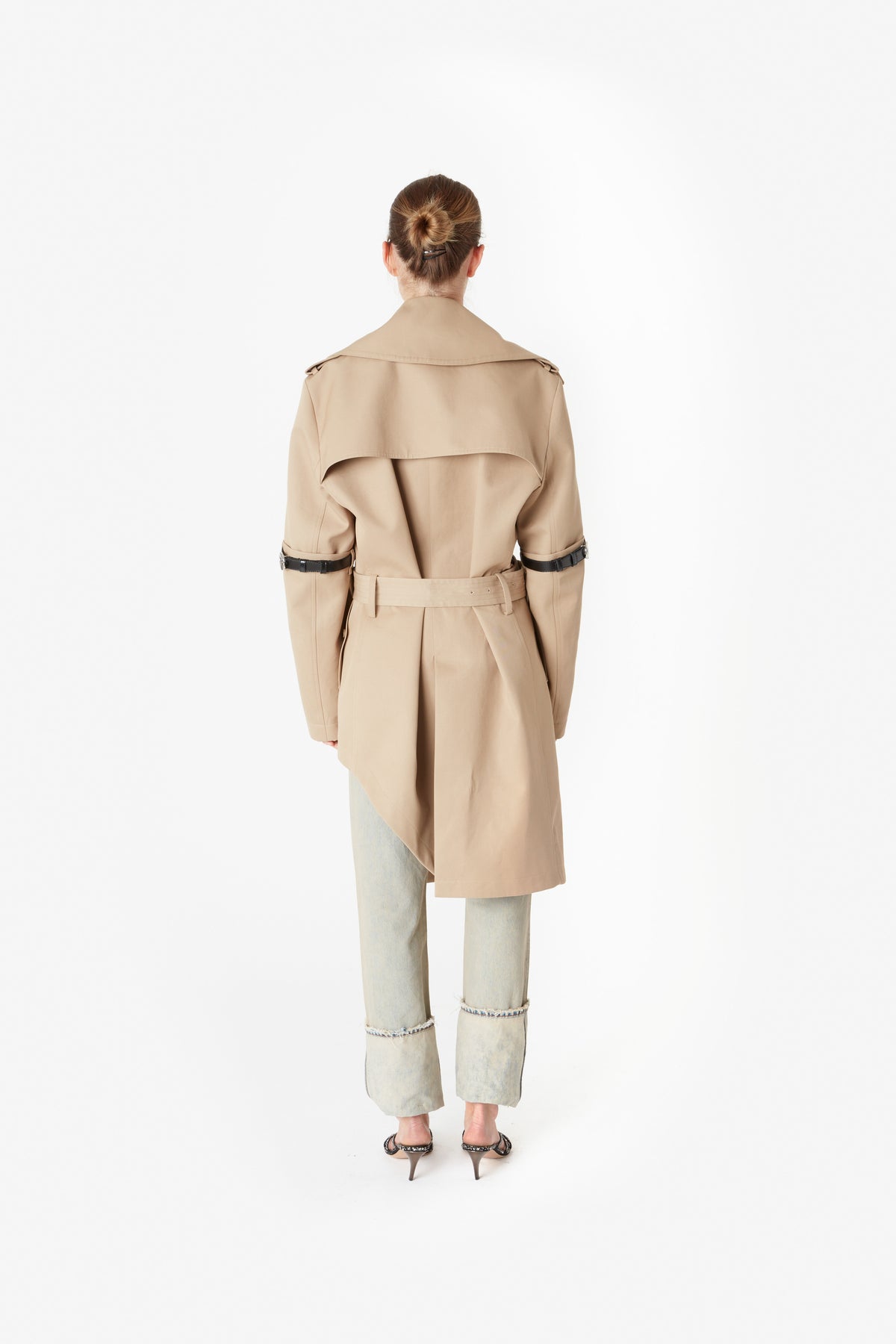 HYBRID CUT-OUT TRENCH COAT