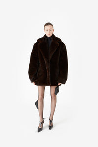 FAUX FUR COAT