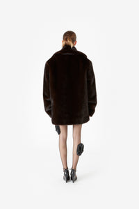 FAUX FUR COAT