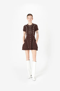SNAP BABYDOLL DRESS