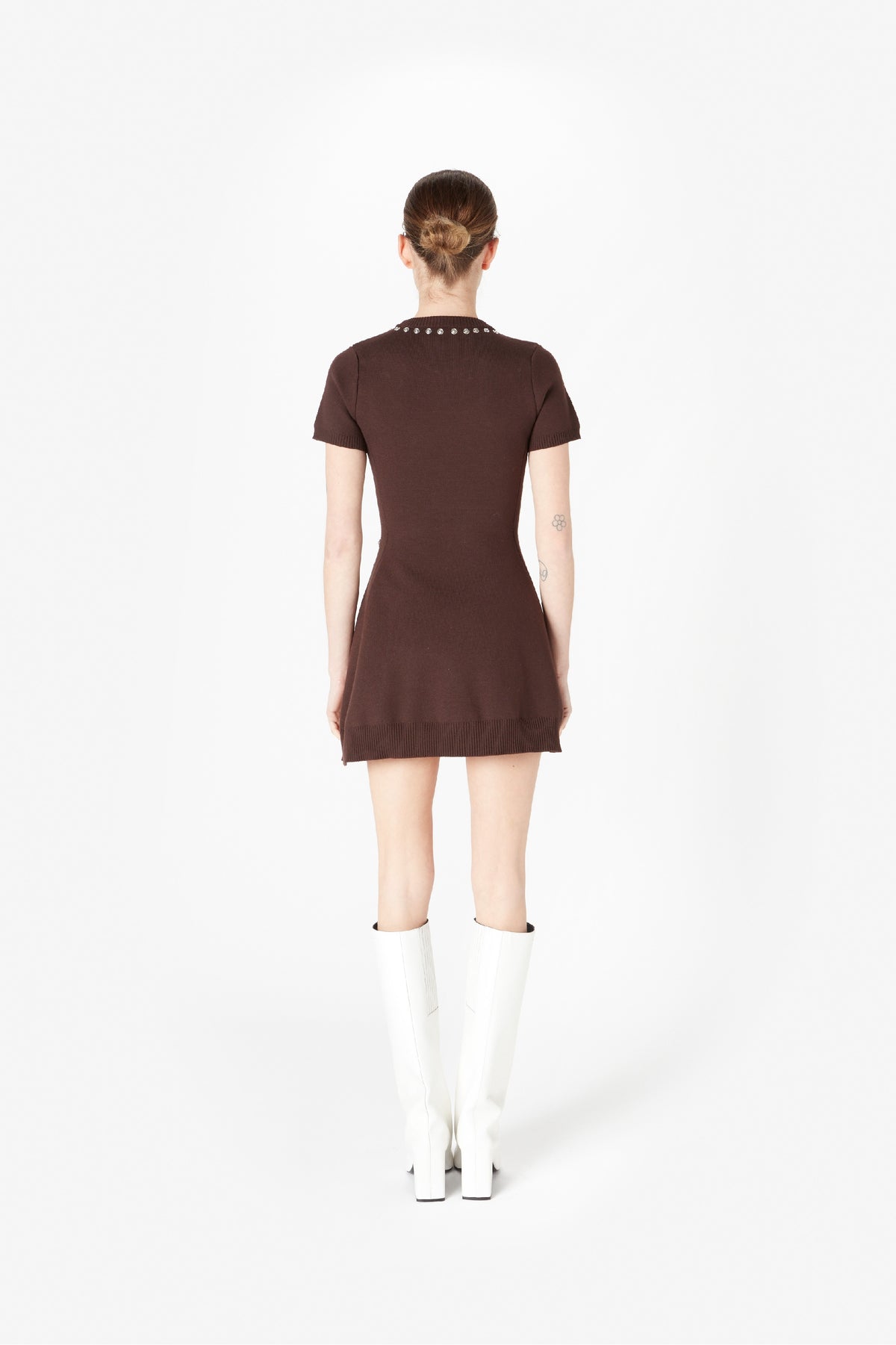 SNAP BABYDOLL DRESS
