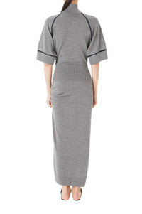 Robe Tech en laine mérinos - Grey