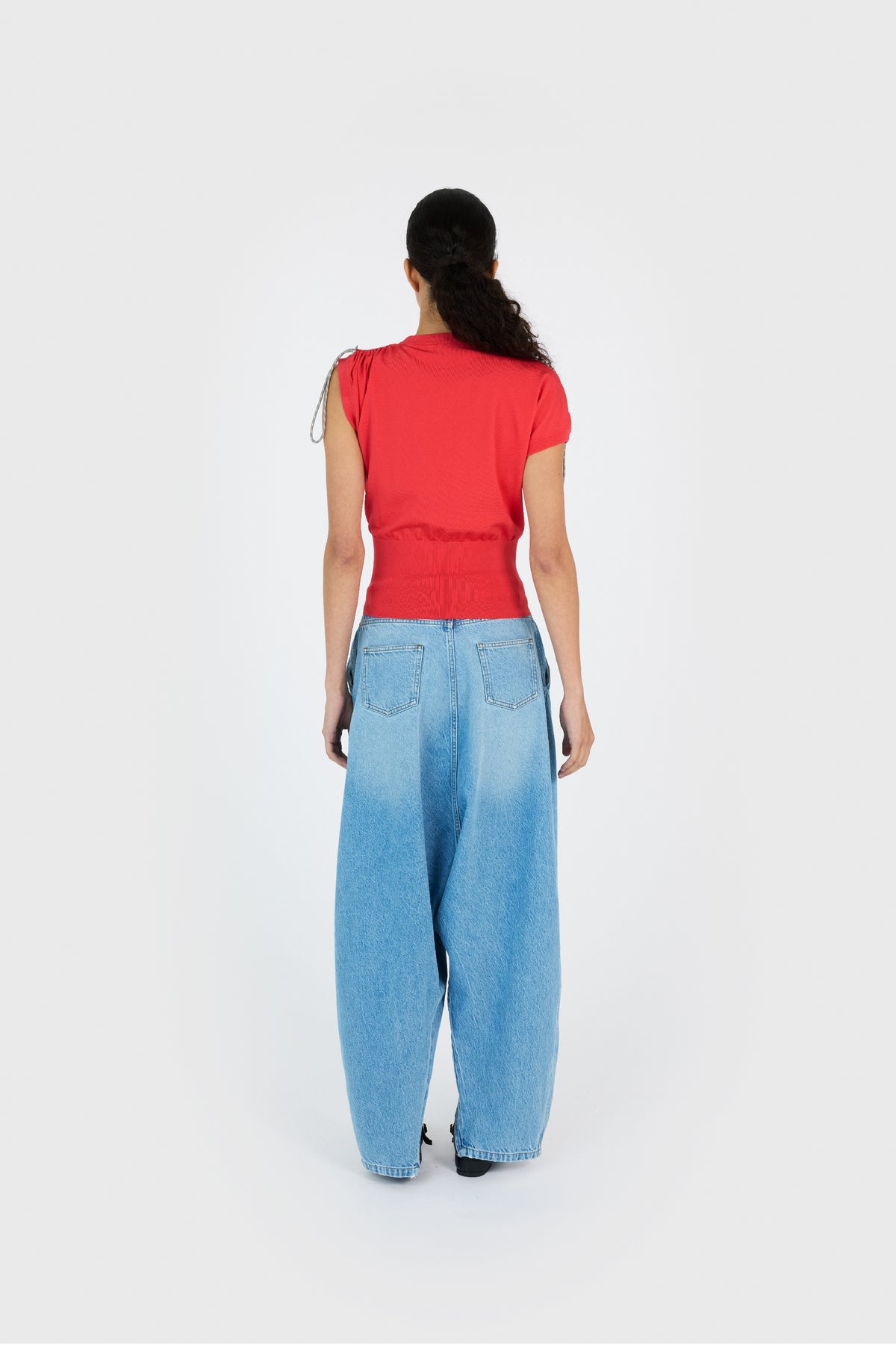 ADJUSTABLE KNIT TOP