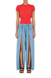 Top ajustable en maille - Red