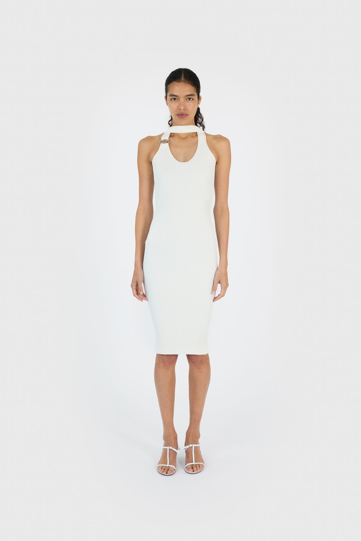 C-LOGO KNIT DRESS