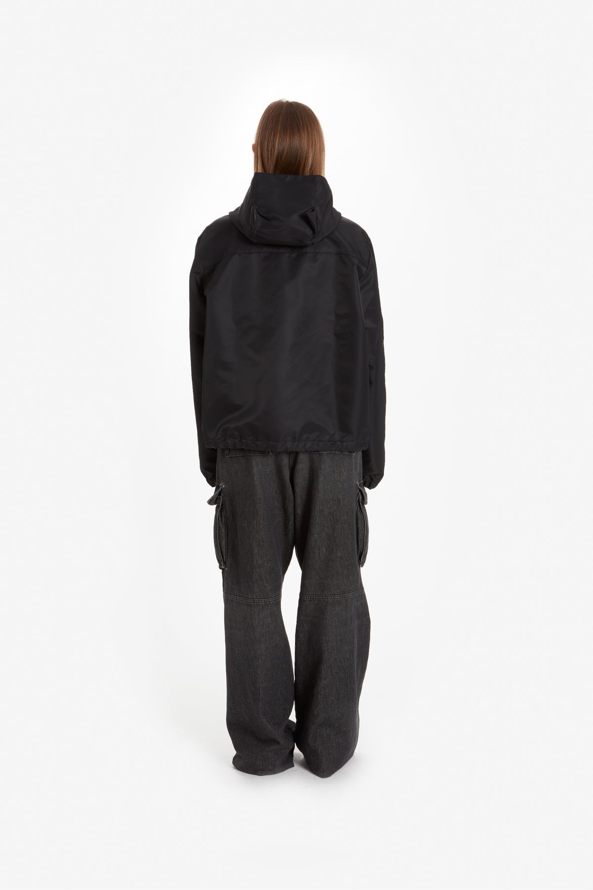 HORN ZIPPED BLOUSON JACKET