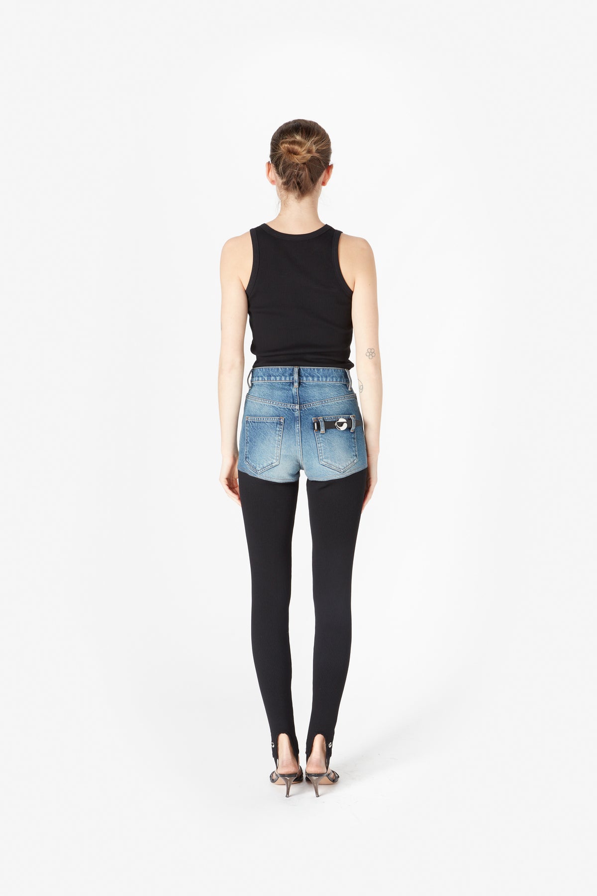 HYBRID RIB DENIM PANTS