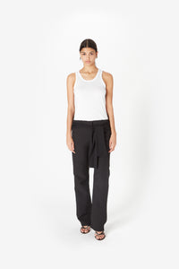 JERSEY WRAP PANTS