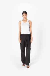 JERSEY WRAP PANTS