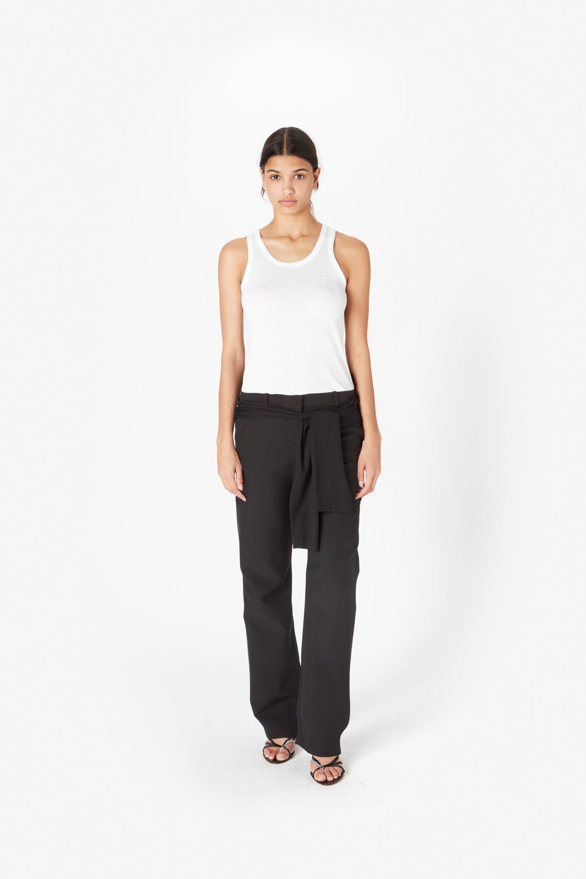 JERSEY WRAP PANTS