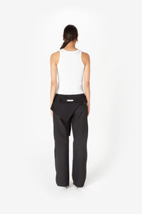 JERSEY WRAP PANTS