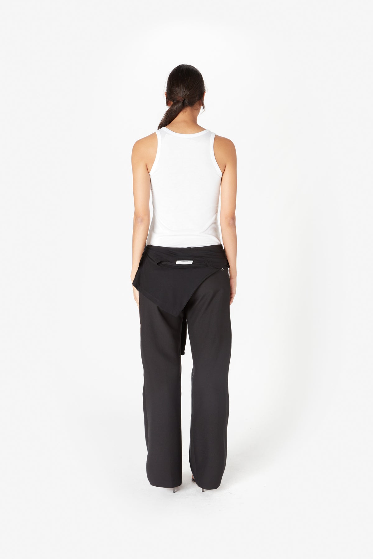 JERSEY WRAP PANTS