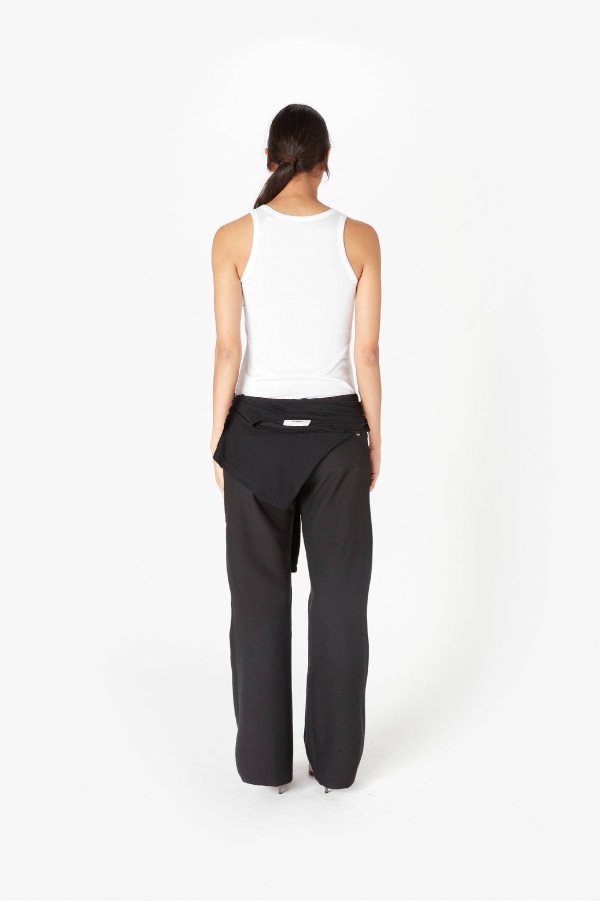 JERSEY WRAP PANTS