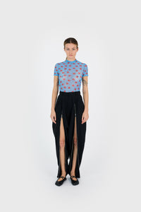 DOUBLE ZIPPED SAROUEL PANTS