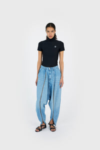 DENIM SAROUEL PANTS