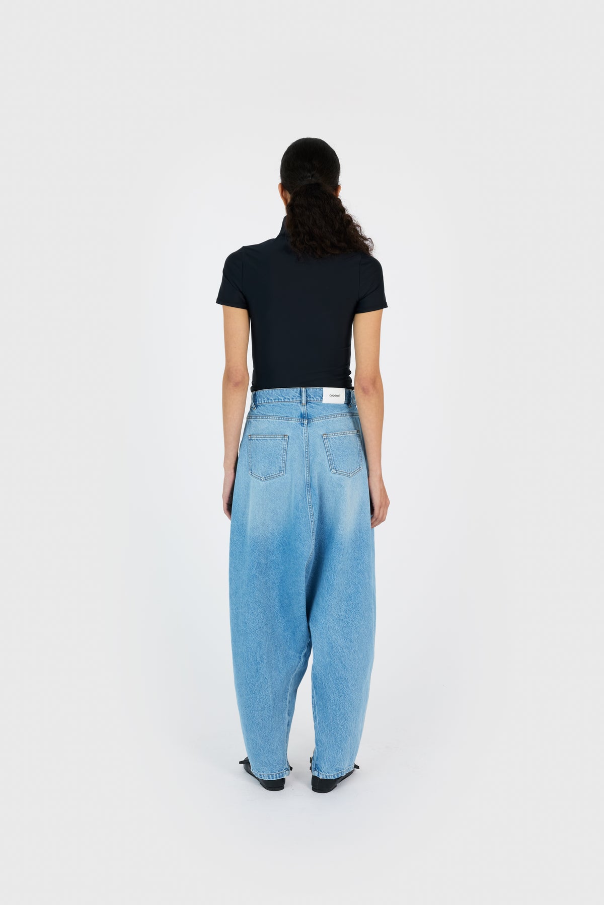 DENIM SAROUEL PANTS