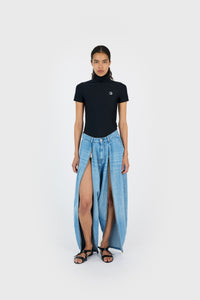 DENIM SAROUEL PANTS