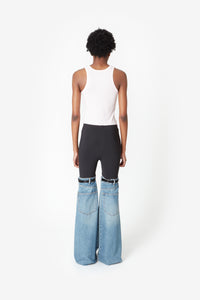HYBRID DENIM TROUSERS