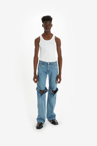 OPEN KNEE JEANS