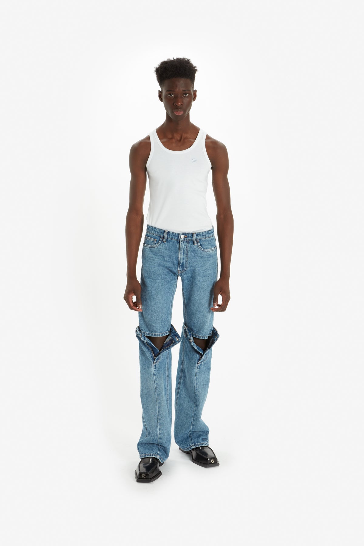 OPEN KNEE JEANS