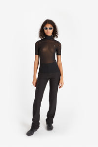 STRAIGHT TAILORED TROUSERS