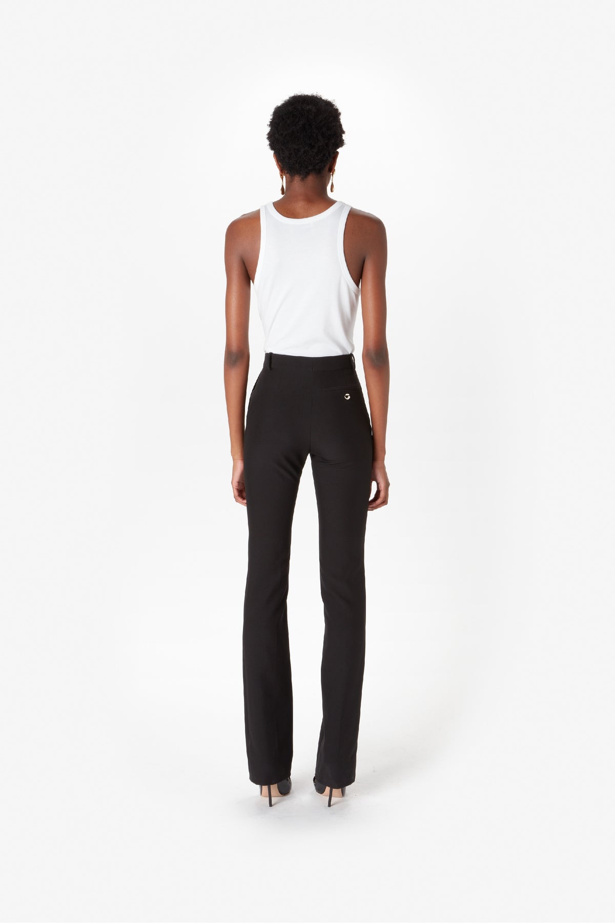 STRAIGHT TAILORED TROUSERS