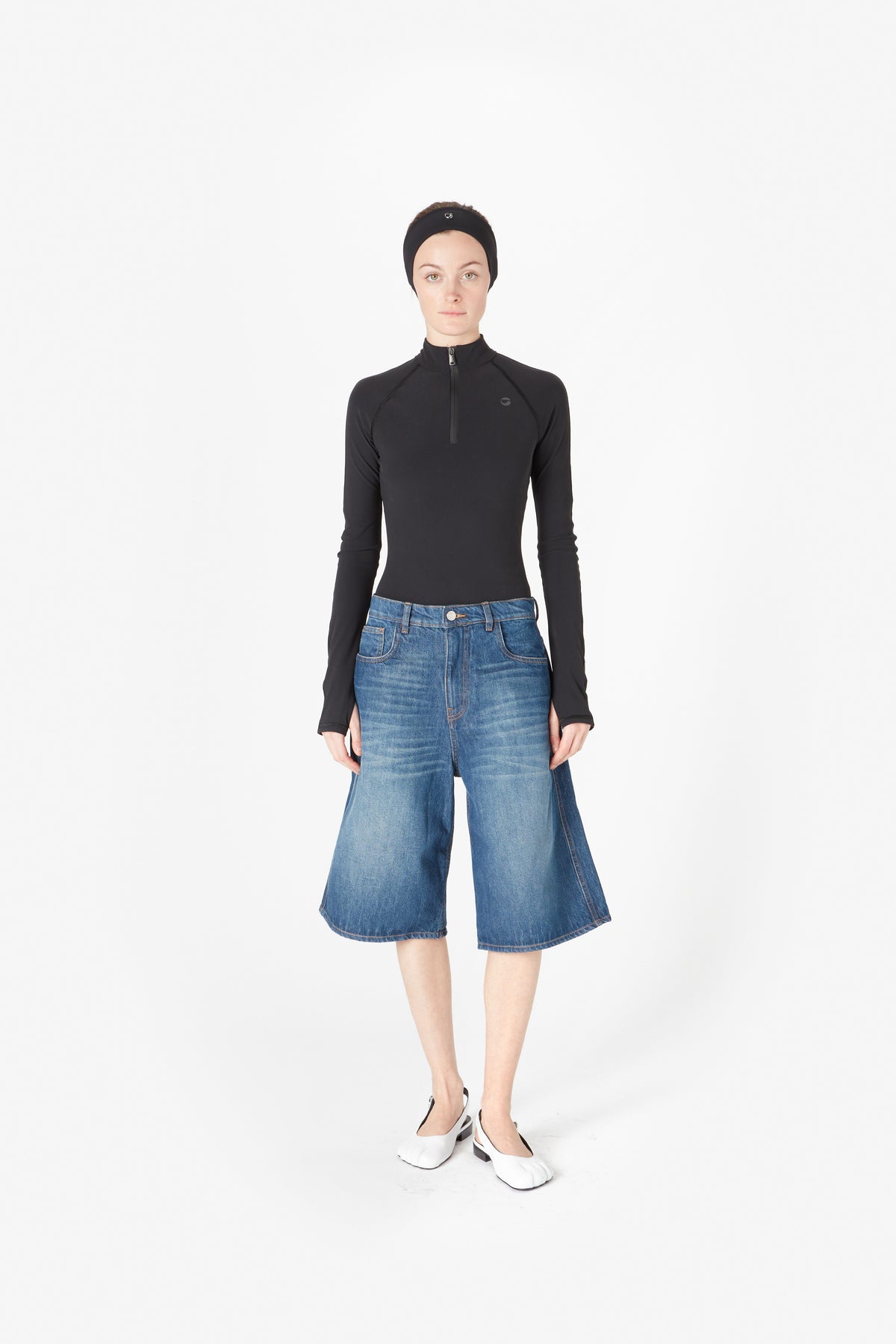 DENIM BERMUDA