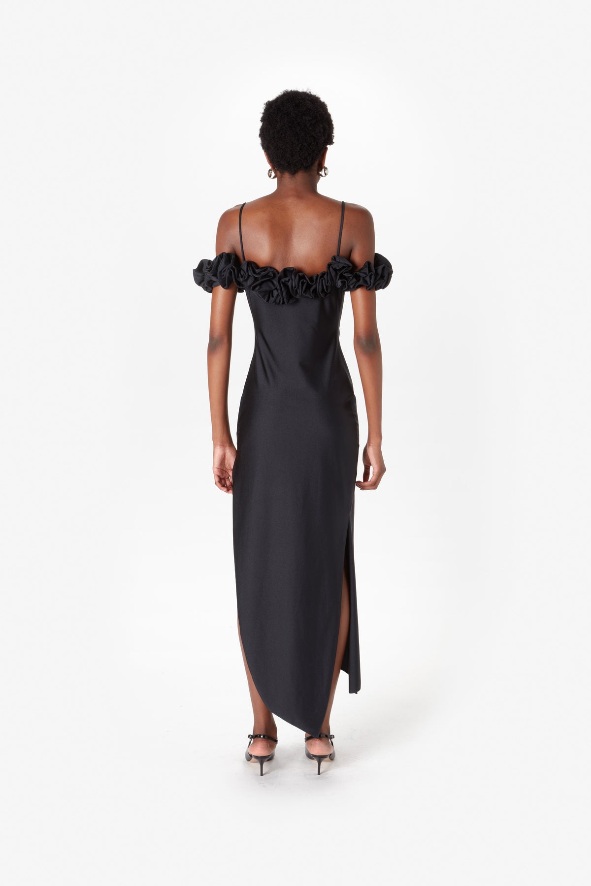 RUFFLE DRESS