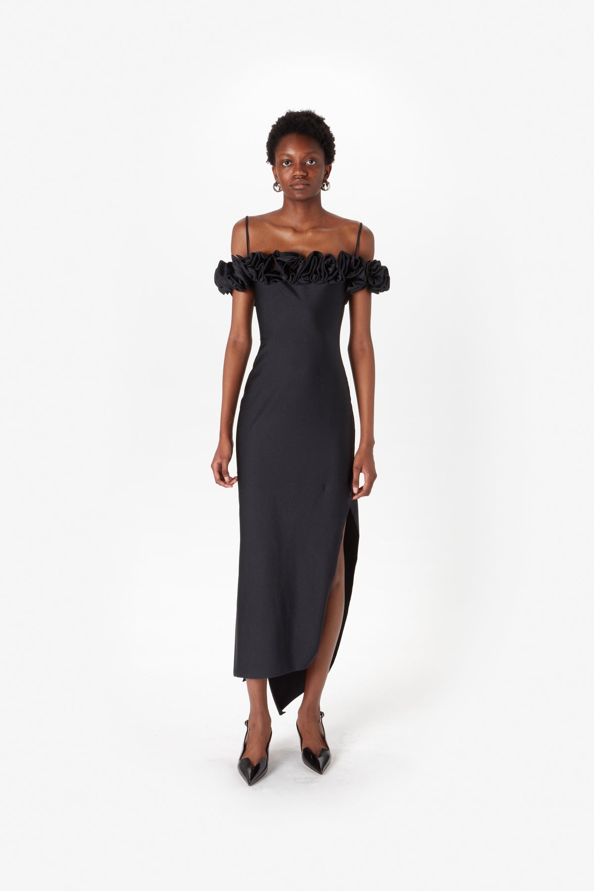 RUFFLE DRESS