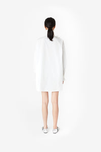RUFFLED PLEATED DRESS