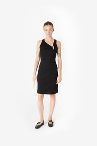 WASHING CLIP RIB DRESS