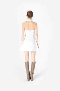 COLLARED BABYDOLL DRESS