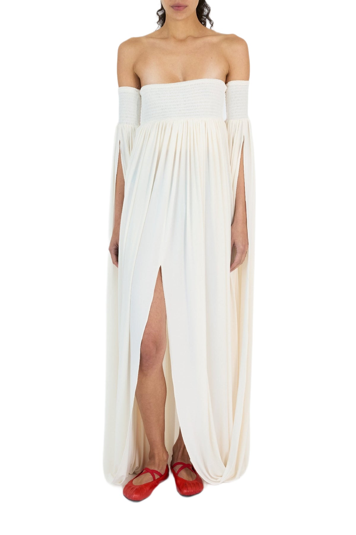Robe Smock All In One - White