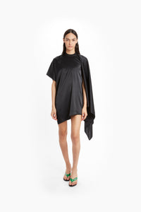 ZERO WASTE DRAPED DRESS