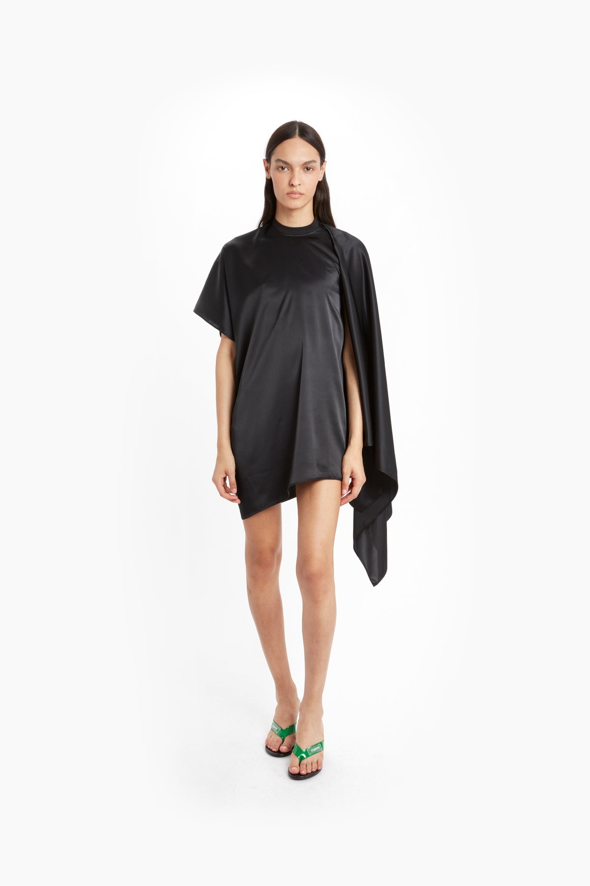 ZERO WASTE DRAPED DRESS
