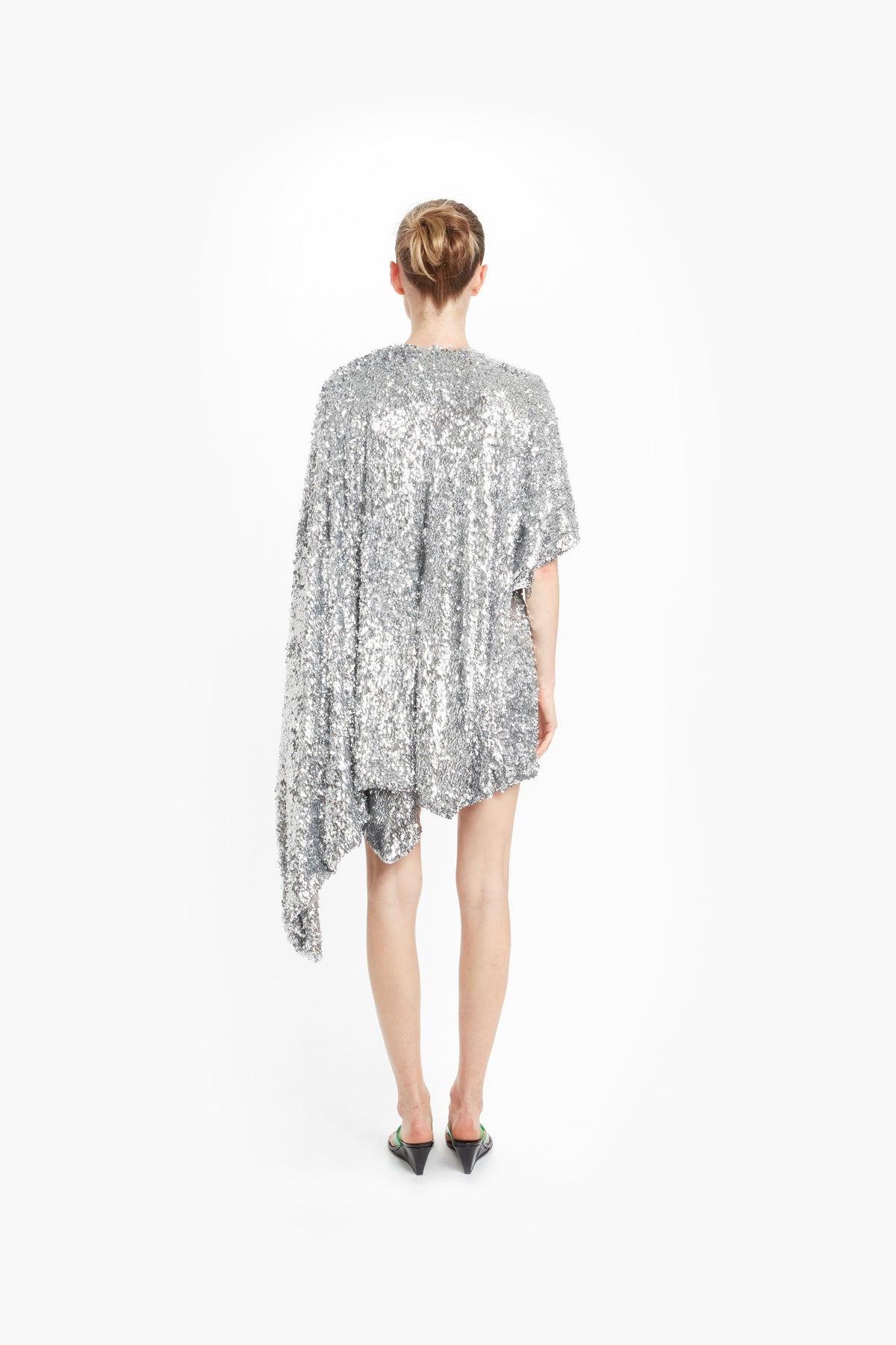 ZERO WASTE DRAPED DRESS