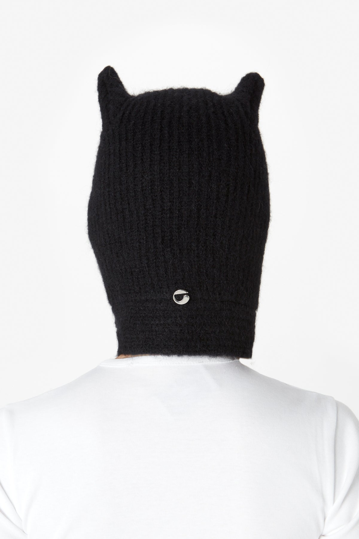 KNITTED HORN BEANIE