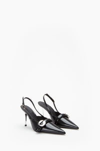 SLINGBACK BELT HEEL
